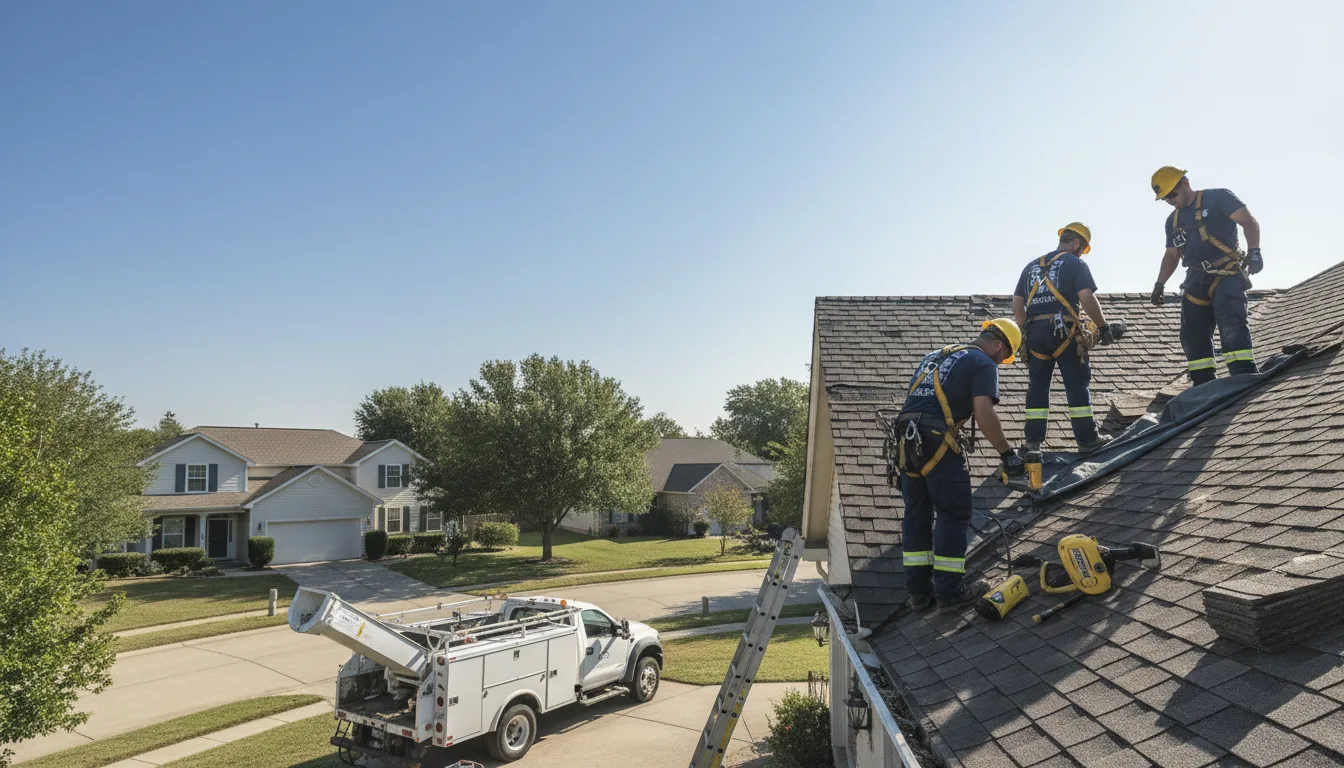Asphalt Roof Emergency Repairs in Stockertown, PA